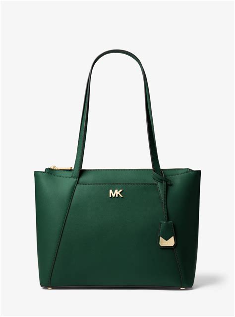 michael kors shopper maddie|Maddie Medium Crossgrain Leather Tote Bag .